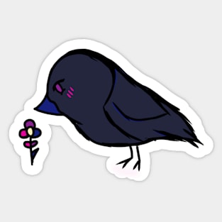 Little Crow Sticker